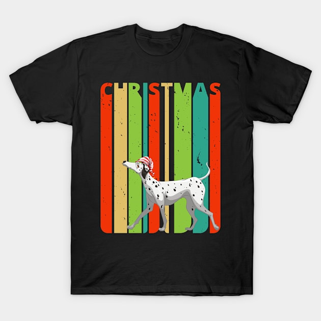 Colourful Christmas Dalmation T-Shirt by MadebyTigger